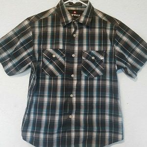 Button up short sleve